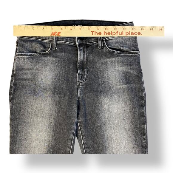 J Brand Nemesis Mid-Rise Distressed Super Skinny Jeans Womens Size 27 - Picture 5 of 10